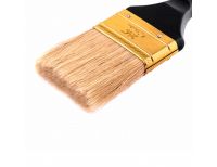 Кисть плоская "Профи" 2.5", натуральная щетина, деревянная ручка MTX, фото 2 
