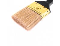  Кисть плоская "Профи" 2.5", натуральная щетина, пластмассовая ручка MTX, фото 2 
