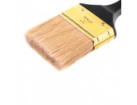  Кисть плоская "Профи" 3", натуральная щетина, пластмассовая ручка MTX, фото 2 