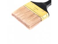  Кисть плоская "Профи" 4", натуральная щетина, пластмассовая ручка MTX, фото 2 