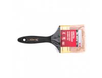  Кисть плоская "Профи" 4", натуральная щетина, пластмассовая ручка MTX, фото 4 