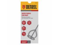  Миксер для красок, 60 х 8 х 400 мм, шестигранный хвостовик Denzel, фото 3 