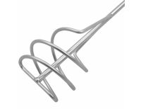  Миксер для песчано-гравийных смесей, 100 х 450 мм, оцинкованный, хвостовик SDS Plus Denzel, фото 2 