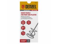  Миксер для красок и штукатурных смесей, 80 х 400 мм, оцинкованный, шестигранный хвостовик 8 мм Denzel, фото 3 