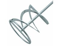  Миксер для красок и штукатурных смесей, 120 х 600 мм, оцинкованный, шестигранный хвостовик 10мм Denzel, фото 2 