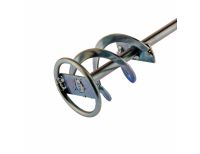  Миксер для красок и штукатурных смесей, 60 х 400 мм, оцинкованный, хвостовик SDS Plus Denzel, фото 3 