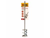  Миксер для красок и штукатурных смесей, 60 х 400 мм, оцинкованный, хвостовик SDS Plus Denzel, фото 4 