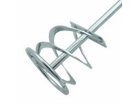  Миксер для красок и штукатурных смесей, 80 х 400 мм, оцинкованный, хвостовик SDS Plus Denzel, фото 2 