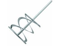  Миксер для красок и штукатурных смесей, 120 х 600 мм, оцинкованный, хвостовик SDS Plus Denzel, фото 2 