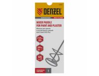  Миксер для красок и штукатурных смесей, 120 х 600 мм, оцинкованный, хвостовик SDS Plus Denzel, фото 3 