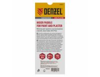  Миксер для красок и штукатурных смесей, 120 х 600 мм, оцинкованный, хвостовик SDS Plus Denzel, фото 4 