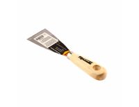  Шпательная лопатка из углеродистой стали, 50 мм, деревянная ручка Sparta, фото 2 