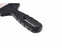  Шпательная лопатка из нержавеющей стали, 80 мм, пластмассовая ручка Сибртех, фото 3 