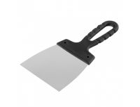  Шпательная лопатка из нержавеющей стали, 100 мм, пластмассовая ручка Sparta, фото 3 