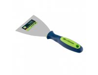  Шпательная лопатка из нержавеющей стали, 100 мм, двухкомпонентная ручка Сибртех, фото 3 