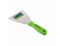  Шпательная лопатка из нержавеющей стали, 100 мм, пластмассовая ручка Сибртех, фото 2 