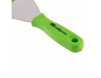  Шпательная лопатка из нержавеющей стали, 100 мм, пластмассовая ручка Сибртех, фото 3 