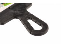  Шпатель из нержавеющей стали, 150 мм, зуб 10 х 10 мм, пластмассовая ручка Сибртех, фото 3 