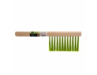  Щетка-сметка двухрядная, 280 мм, деревянная ручка Сибртех, фото 2 