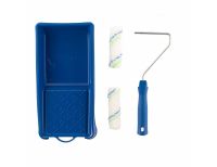  Малярный набор для работ с водными красками: кювета 150 мм х 290 мм и мини-валик 110 мм Сибртех, фото 2 