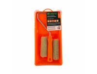  Малярный набор для фасадных работ: кювета 150 мм х 290 мм и мини-валик 110 мм Сибртех, фото 5 