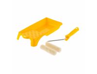  Малярный набор для работ с лаками: кювета 150 мм х 290 мм и мини-валик 110 мм Сибртех, фото 4 