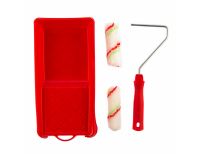  Малярный набор для работ с эмалями: кювета 150 мм х 290 мм и мини-валик 110 мм Сибртех, фото 2 