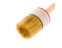  Кисть круглая №20 (65 мм), натуральная щетина, деревянная ручка MTX, фото 2 