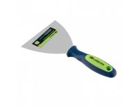  Шпательная лопатка из нержавеющей стали, 120 мм, двухкомпонентная ручка Сибртех, фото 3 