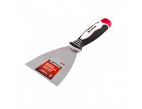  Шпательная лопатка из нержавеющей стали, 100 мм, трехкомпонентная ручка Matrix, фото 2 