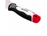  Шпательная лопатка из нержавеющей стали, 100 мм, трехкомпонентная ручка Matrix, фото 4 