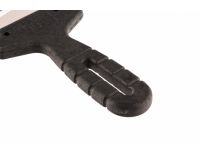  Шпатель из нержавеющей стали, 100 мм, зуб 4 х 4 мм, пластмассовая ручка Сибртех, фото 3 