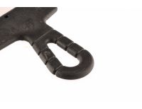  Шпатель из нержавеющей стали, 150 мм, зуб 6 х 6 мм, пластмассовая ручка Сибртех, фото 3 