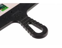  Шпатель из нержавеющей стали, 350 мм, зуб 8 х 8 мм, пластмассовая ручка Сибртех, фото 3 