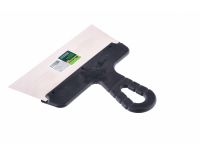  Шпатель фасадный из нержавеющей стали, 200 мм, пластмассовая ручка Сибртех, фото 2 