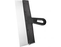  Шпатель фасадный из нержавеющей стали, 350 мм, пластмассовая ручка Сибртех, фото 2 