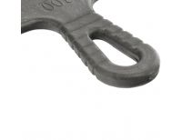  Шпатель фасадный из нержавеющей стали, 350 мм, пластмассовая ручка Сибртех, фото 3 