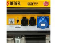  Генератор бензиновый GE 8900, 8.5 кВт, 220 В/50 Гц, 25 л, ручной старт Denzel, фото 15 