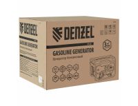  Генератор бензиновый PS 25, 2.5 кВт, 230 В, 15 л, ручной стартер Denzel, фото 24 