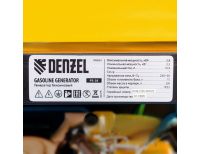  Генератор бензиновый PS 28, 2.8 кВт, 230 В, 15 л, ручной стартер Denzel, фото 14 