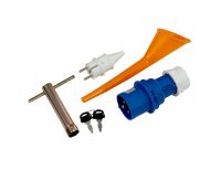  Генератор бензиновый PS 55 EA, 5.5 кВт, 230 В, 25 л, коннектор автоматики, электростартер Denzel, фото 7 