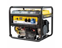  Генератор бензиновый PS 70 EA, 7.0 кВт, 230 В, 25 л, коннектор автоматики, электростартер Denzel, фото 2 