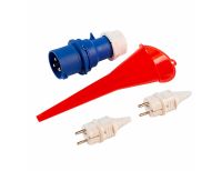  Генератор бензиновый PS 70 EA, 7.0 кВт, 230 В, 25 л, коннектор автоматики, электростартер Denzel, фото 7 