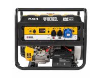  Генератор бензиновый PS 90 EA, 9.0 кВт, 230В, 25 л, коннектор автоматики, электростартер Denzel, фото 3 