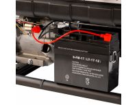  Генератор бензиновый PS 90 EA, 9.0 кВт, 230В, 25 л, коннектор автоматики, электростартер Denzel, фото 6 