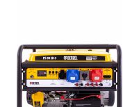  Генератор бензиновый PS 90 ED-3, 9.0 кВт, переключение режима 230 В/400 В, 25 л, электростартер Denzel, фото 4 