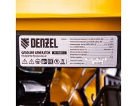  Генератор бензиновый PS 90 ED-3, 9.0 кВт, переключение режима 230 В/400 В, 25 л, электростартер Denzel, фото 6 