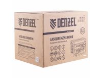  Генератор бензиновый PS 90 ED-3, 9.0 кВт, переключение режима 230 В/400 В, 25 л, электростартер Denzel, фото 8 