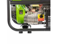  Генератор бензиновый БС-8000Э, 6,6 кВт, 230В, четырехтактный, 25 л, электростартер Сибртех, фото 10 