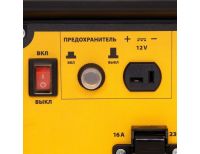  Генератор инверторный GT-2500iF, 2.5 кВт, 230 В, бак 5 л, открытый корпус, ручной старт Denzel, фото 10 